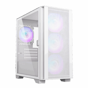 Montech Air 100 ARGB M-ATX White Mini Tower Case