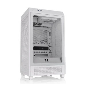 Thermaltake The Tower 200 Snow Mini (M-ITX) Mini Tower Cabinet (White)