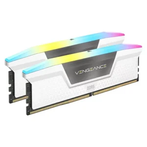 Corsair Vengeance RGB White 32GB (16GB x 2) 6000MHz DDR5 RAM