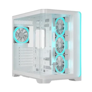 Ant Esports Crystal ARC ARGB White ATX Mid Tower Case