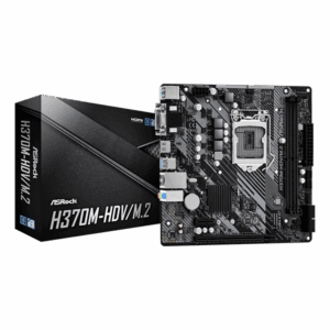 ASRock H370M-HDV/M.2 DDR4 M-ATX Motherboard