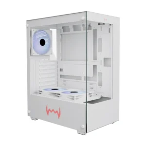 Dawg X 430 ARGB ATX Mid Tower White Case